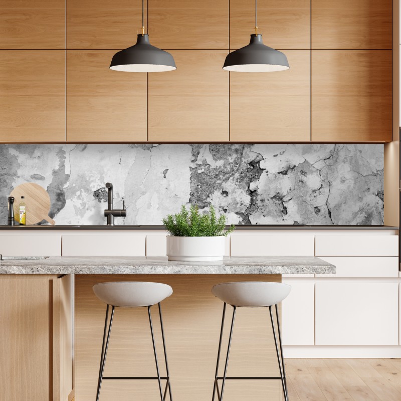Repositionierbarer Aufkleber monochrome nahaufnahme einer dahlie – Wallnifity®