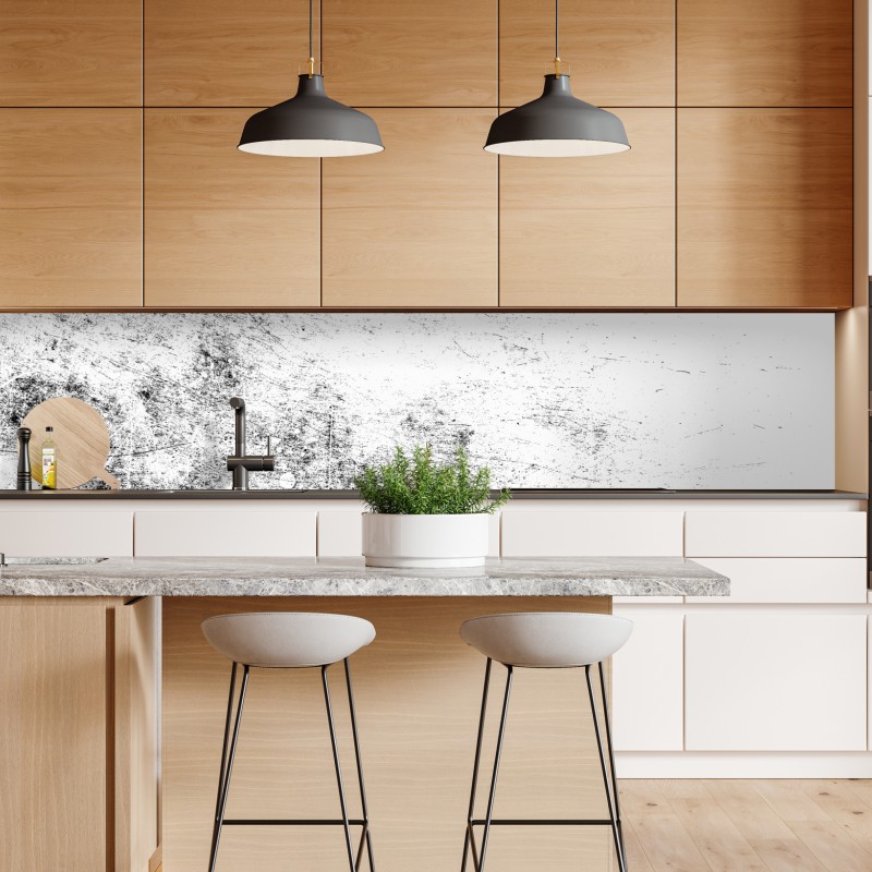Repositionierbarer Aufkleber elegantes beiges damastmuster – Wallnifity®