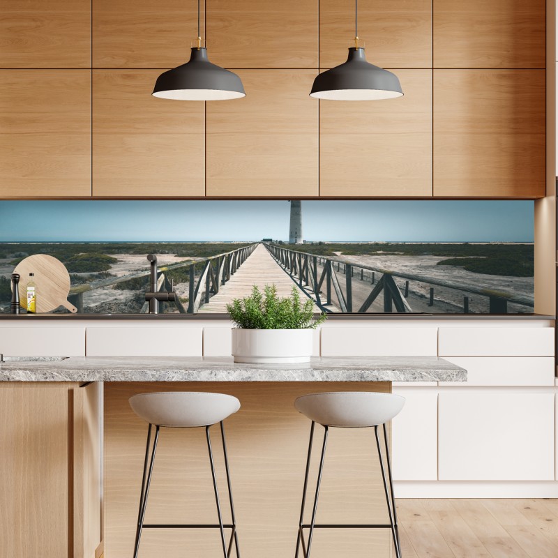 Repositionierbarer Aufkleber eukalyptus aquarellblätter auf dunklem hintergrund – Wallnifity®