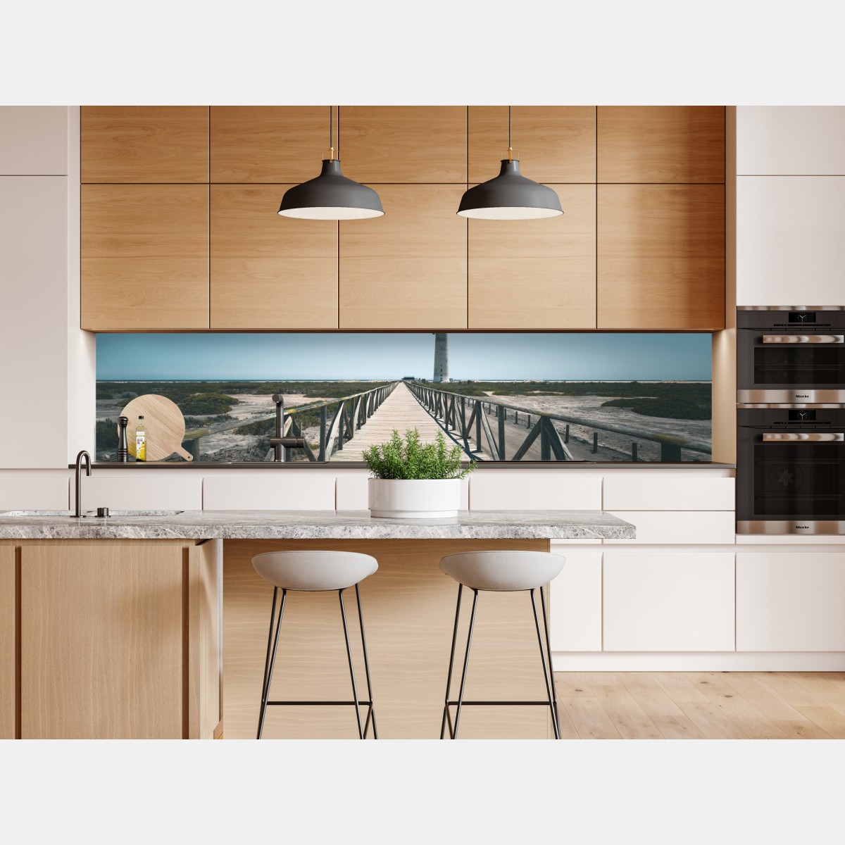 Repositionierbarer Aufkleber leuchtturm am ende des stegs – Wallnifity® Repositionierbarer Aufkleber leuchtturm am ende des stegs – Wallnifity®