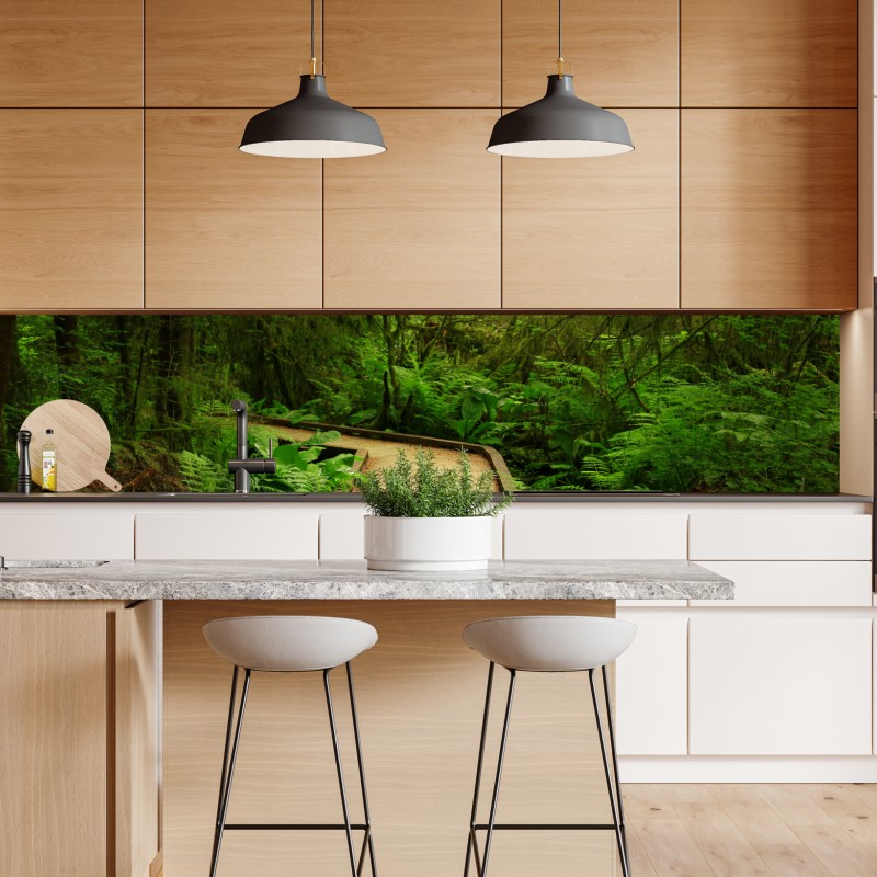Repositionierbarer Aufkleber goldenes art deco fächermuster – Wallnifity®
