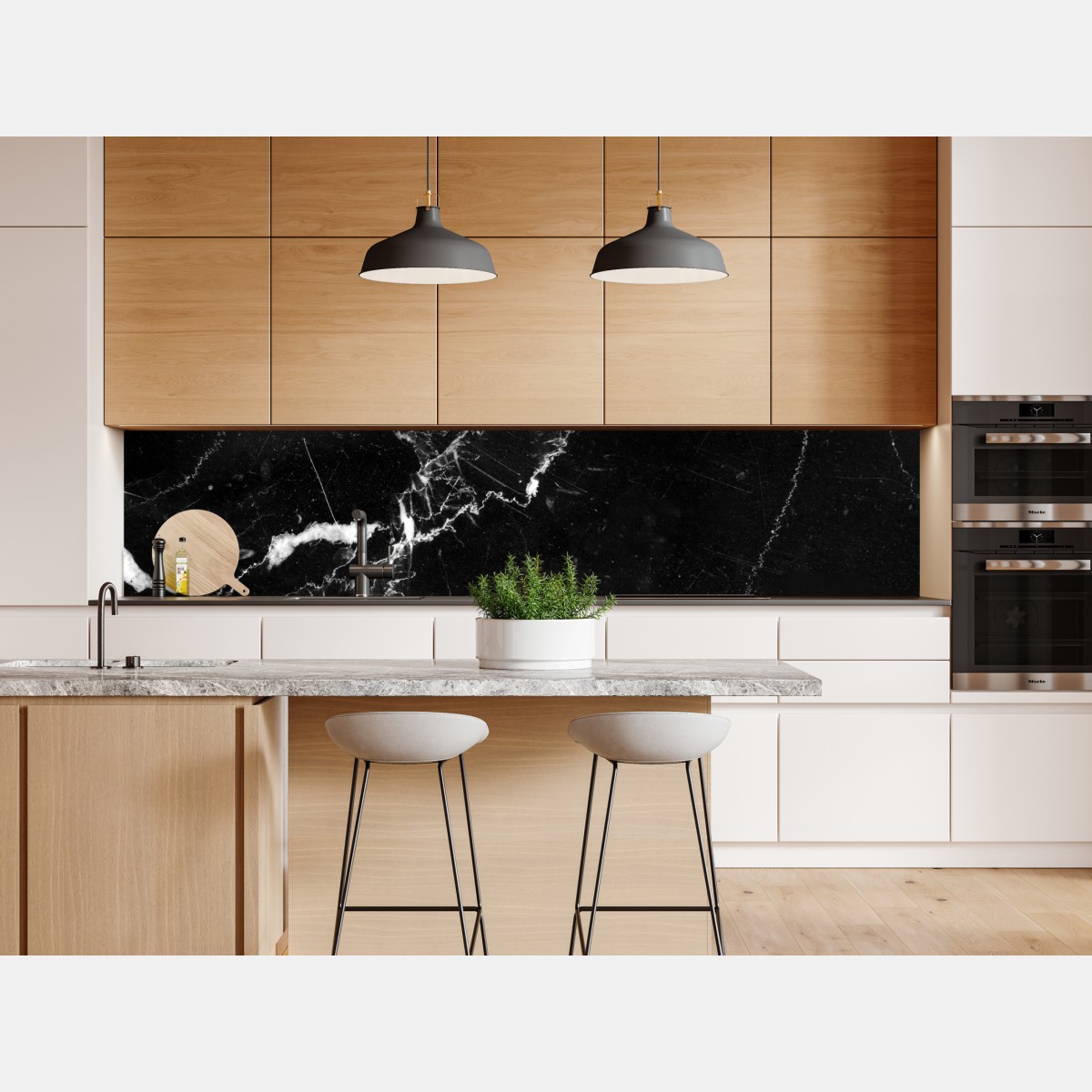 Repositionierbarer Aufkleber schwarzer marmor mit adern – Wallnifity® Repositionierbarer Aufkleber schwarzer marmor mit adern – Wallnifity®