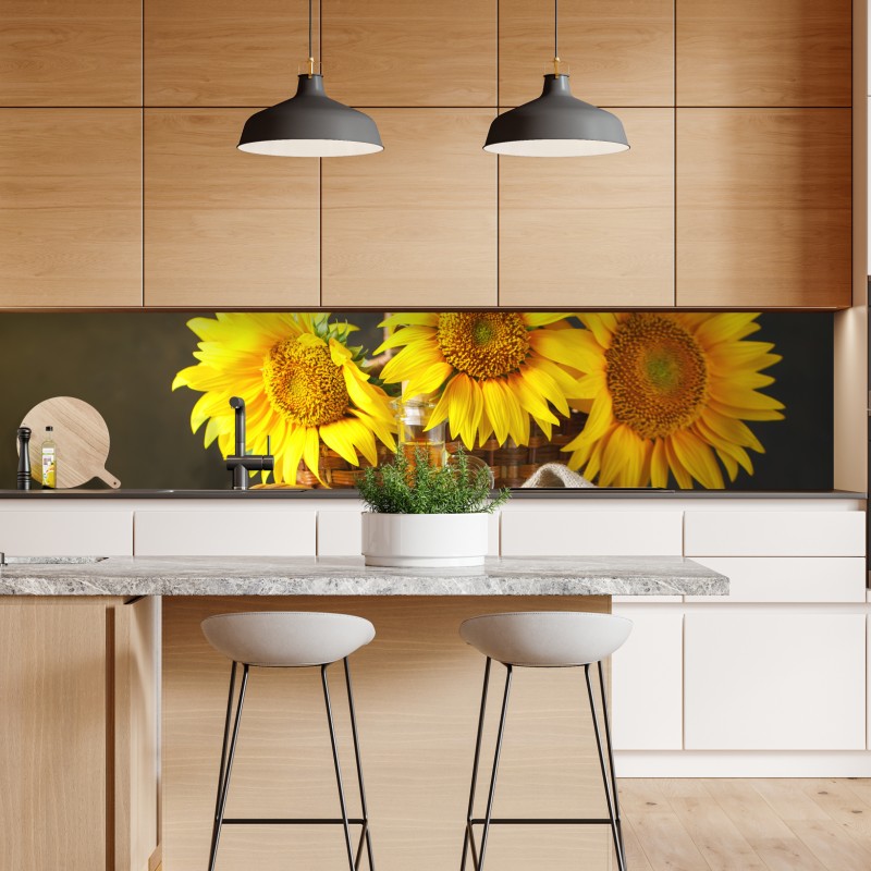 Repositionierbarer Aufkleber goldener herbstwald pfad – Wallnifity®