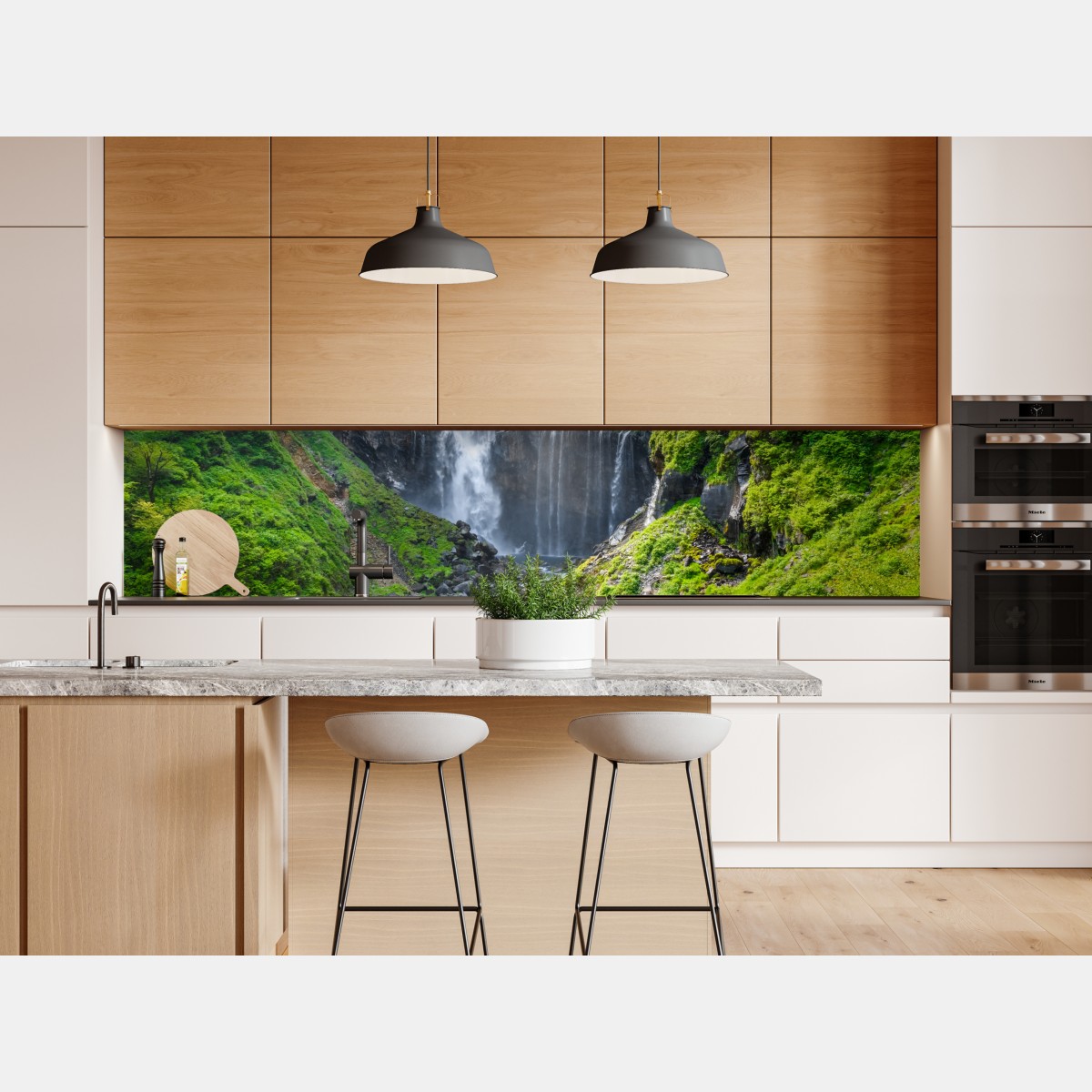 Repositionierbarer Aufkleber Kegon wasserfall Nikko landschaft – Wallnifity® Repositionierbarer Aufkleber Kegon wasserfall Nikko landschaft – Wallnifity®