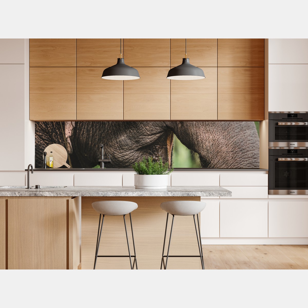 Repositionierbarer Aufkleber asiatischer elefant nahaufnahme – Wallnifity® Repositionierbarer Aufkleber asiatischer elefant nahaufnahme – Wallnifity®