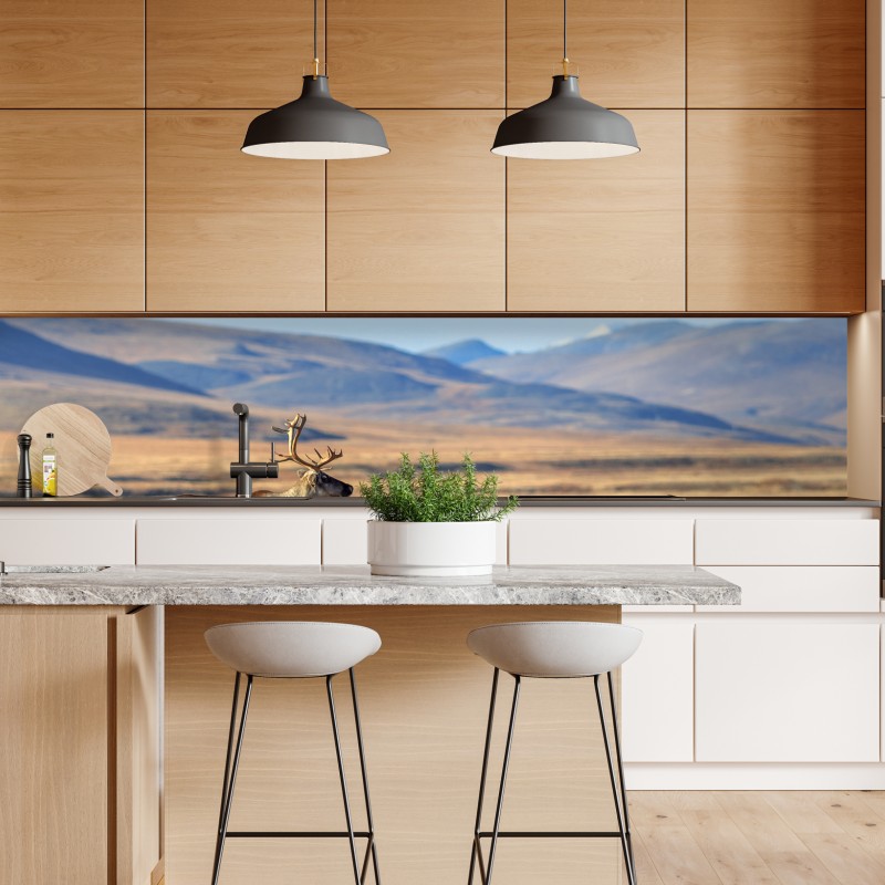 Repositionierbarer Aufkleber elegante callas in monochrom – Wallnifity®