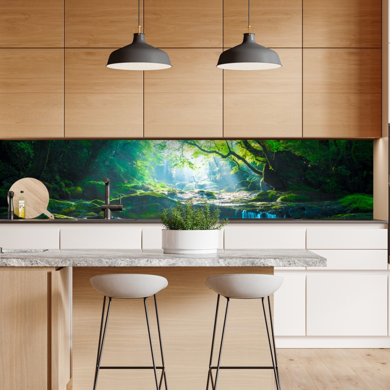 Repositionierbarer Aufkleber London skyline mit spiegelung auf dem fluss – Wallnifity®