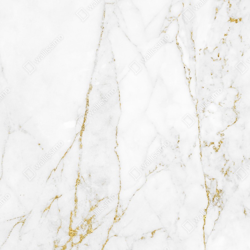 Repositionierbarer Aufkleber weißer marmor mit goldenen adern – Wallnifity® Repositionierbarer Aufkleber weißer marmor mit goldenen adern – Wallnifity®