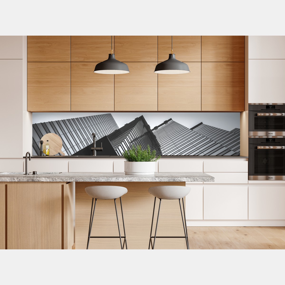 Repositionierbarer Aufkleber Hongkong hochhaus perspektive – Wallnifity® Repositionierbarer Aufkleber Hongkong hochhaus perspektive – Wallnifity®