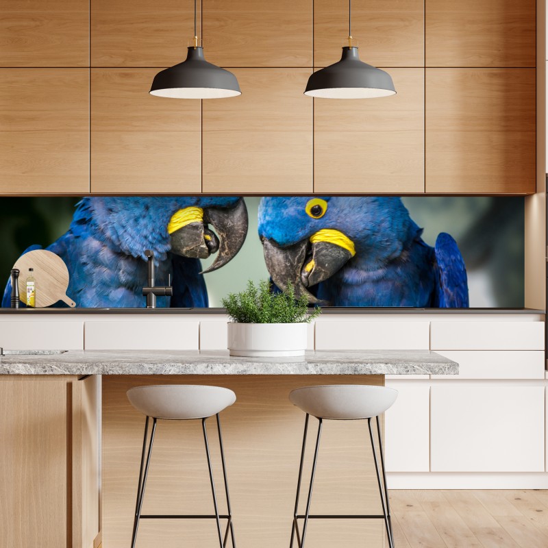 Repositionierbarer Aufkleber buntes bausteinmuster – Wallnifity®