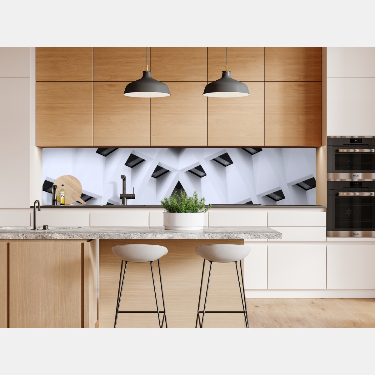 Repositionierbarer Aufkleber geometrisches gewölbtes deckenmuster – Wallnifity® Repositionierbarer Aufkleber geometrisches gewölbtes deckenmuster – Wallnifity®