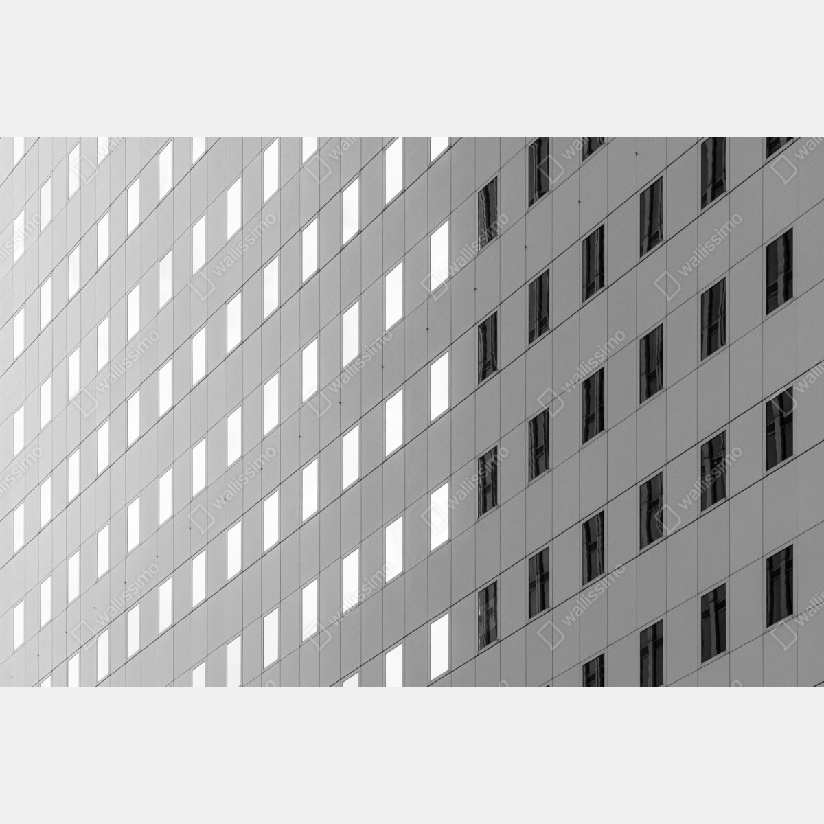 Repositionierbarer Aufkleber minimalistische fassadenstruktur mit geometrischem muster – Wallnifity® Repositionierbarer Aufkleber minimalistische fassadenstruktur mit geometrischem muster – Wallnifity®
