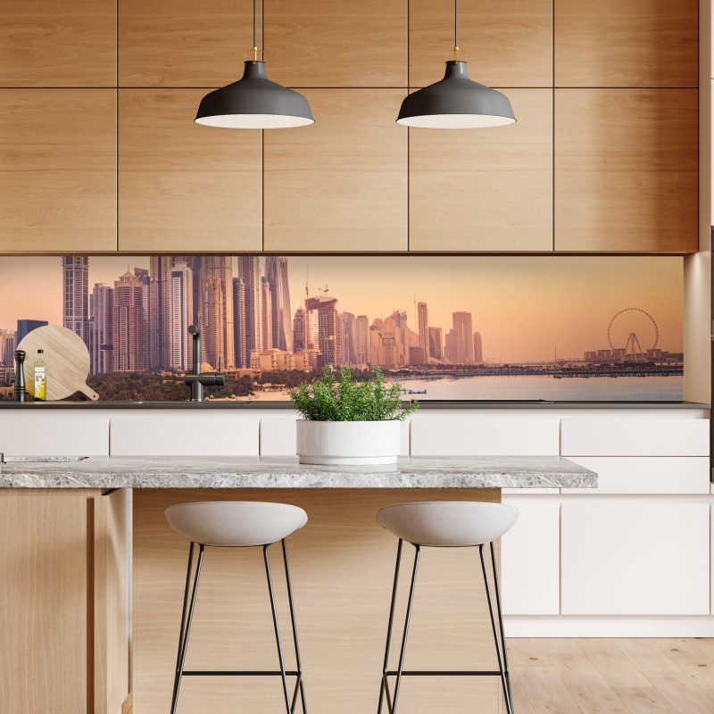 Repositionierbarer Aufkleber Golden Gate Bridge bei sonnenuntergang – Wallnifity®