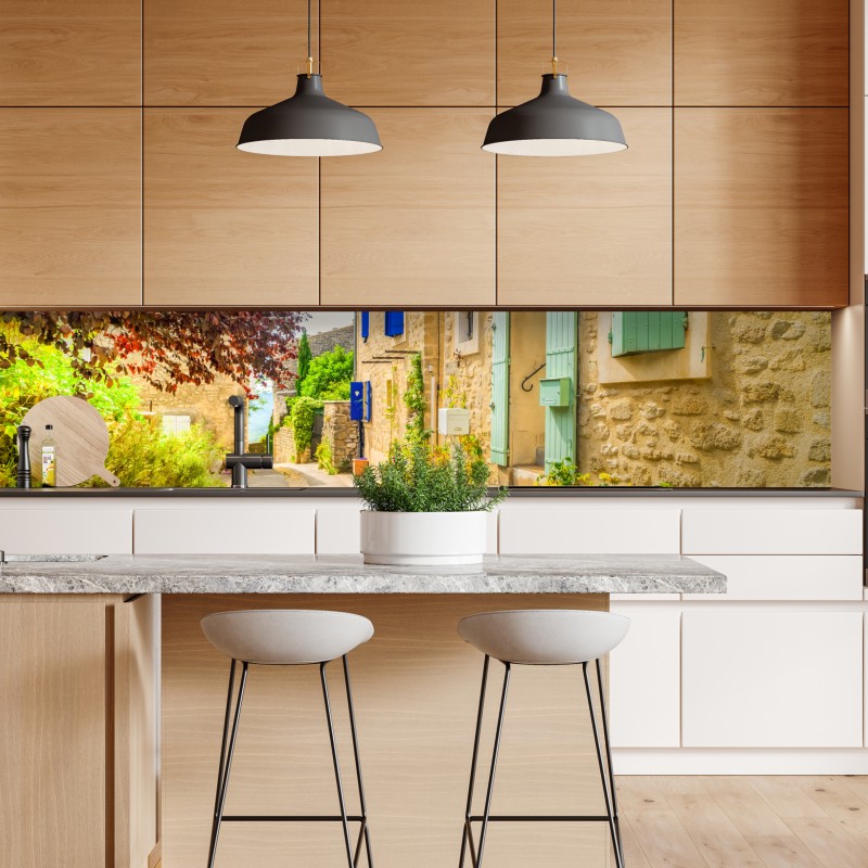 Repositionierbarer Aufkleber goldenes monstera blatt auf weißem hintergrund – Wallnifity®