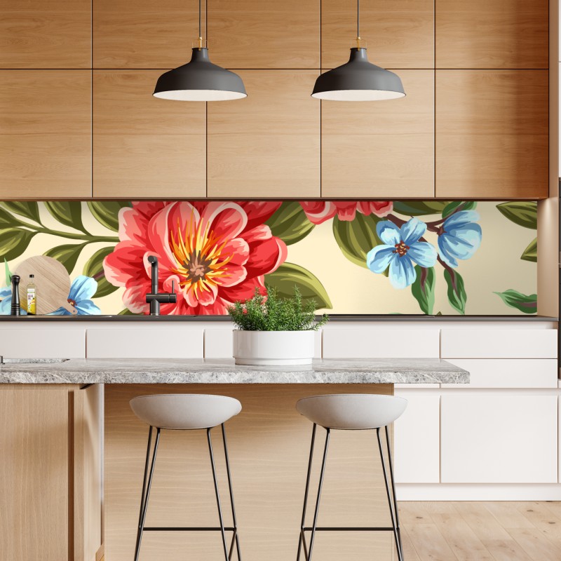 Repositionierbarer Aufkleber goldenes monstera blatt auf weißem hintergrund – Wallnifity®