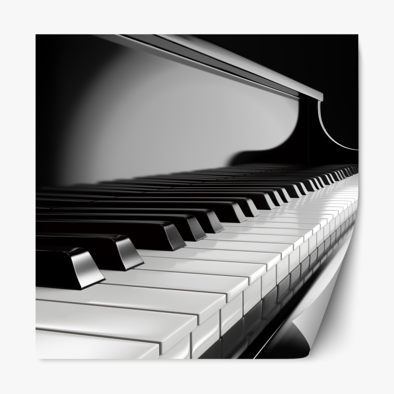 Repositionierbarer Aufkleber zebra in monochromen streifen – Wallnifity®