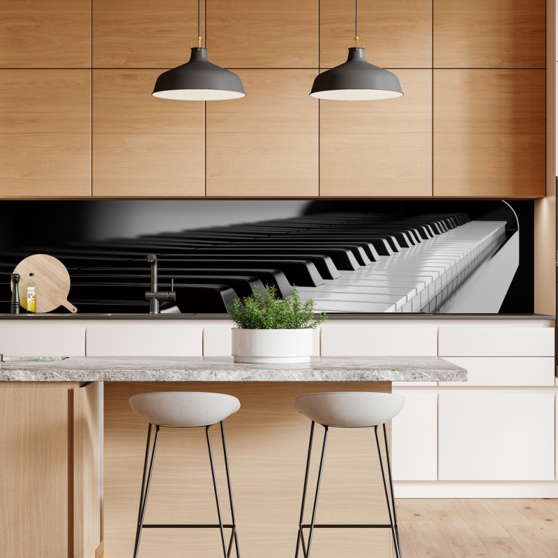 Repositionierbarer Aufkleber zebra in monochromen streifen – Wallnifity®