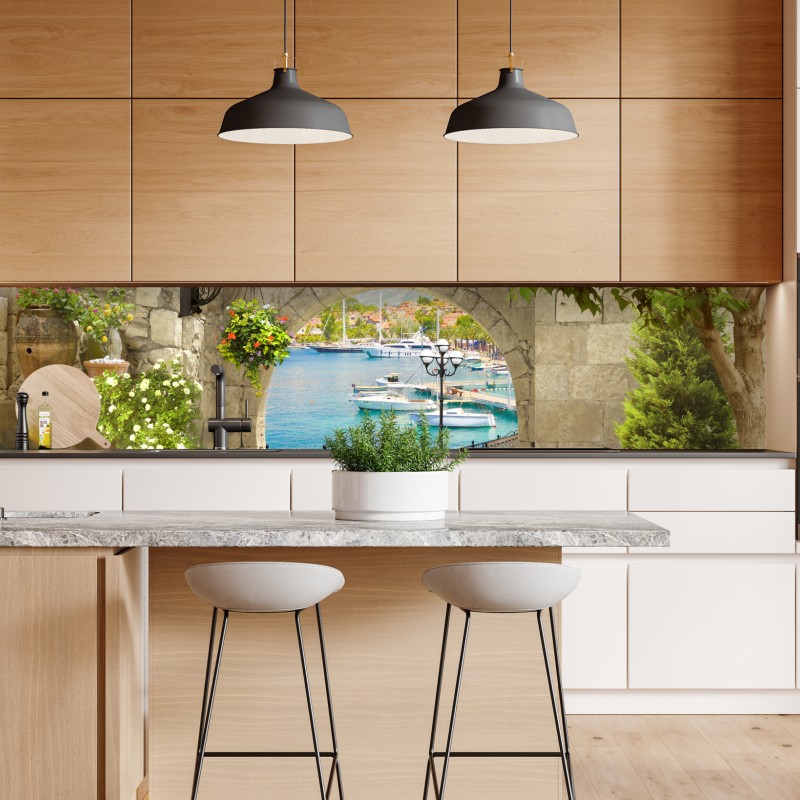 Repositionierbarer Aufkleber vintage sonnenblumen in warmem licht – Wallnifity®