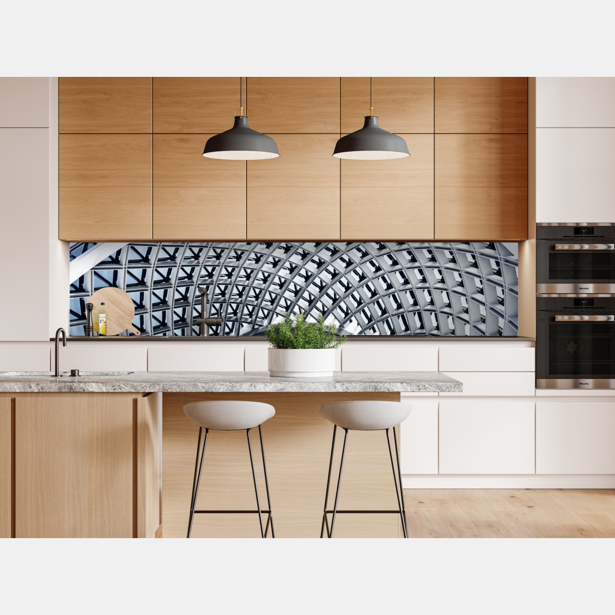 Repositionierbarer Aufkleber geometrischer bogen moderner architektur – Wallnifity® Repositionierbarer Aufkleber geometrischer bogen moderner architektur – Wallnifity®