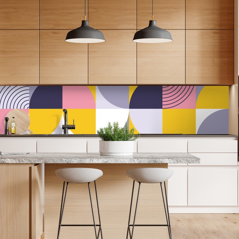 Repositionierbarer Aufkleber goldenes blatt auf schwarzem hintergrund – Wallnifity®