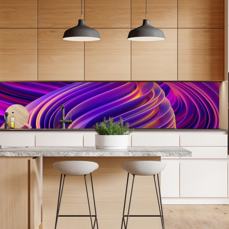 Repositionierbarer Aufkleber eukalyptus aquarellblätter auf dunklem hintergrund – Wallnifity®