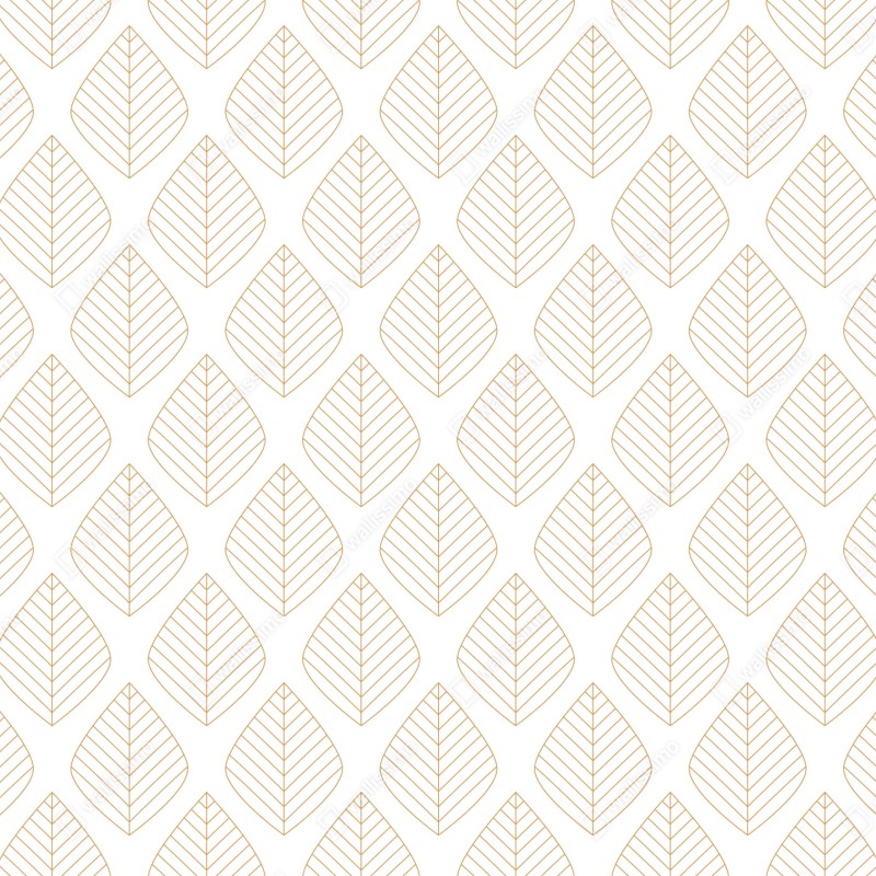 Repositionierbarer Aufkleber elegantes goldenes geometrisches blattmuster – Wallnifity® Repositionierbarer Aufkleber elegantes goldenes geometrisches blattmuster – Wallnifity®