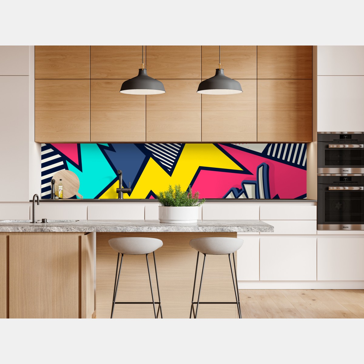 Repositionierbarer Aufkleber comic pop art explosion – Wallnifity® Repositionierbarer Aufkleber comic pop art explosion – Wallnifity®