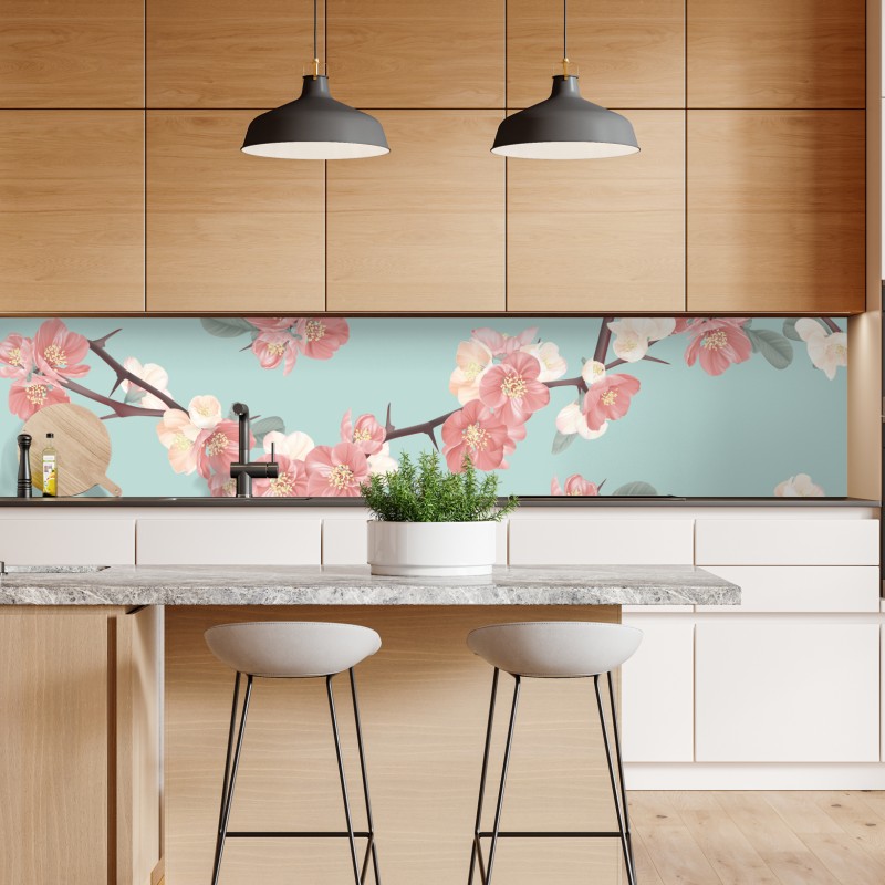 Repositionierbarer Aufkleber elegante callas in monochrom – Wallnifity®