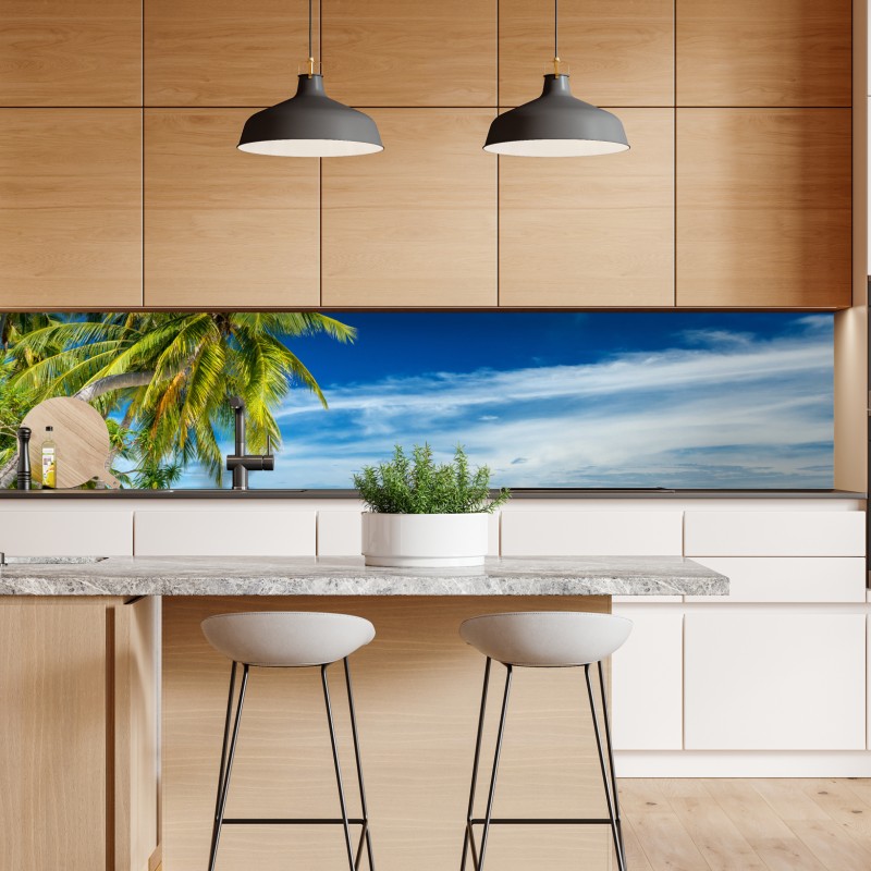 Repositionierbarer Aufkleber goldene wellen auf schwarzem grund — abstrakte komposition – Wallnifity®