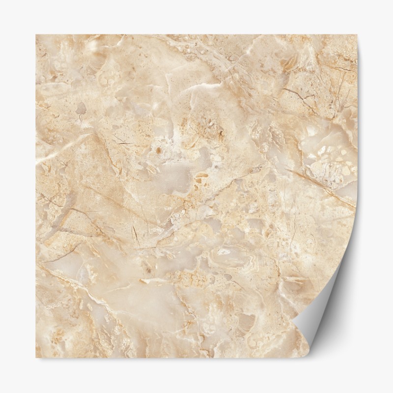 Repositionierbarer Aufkleber goldenes monstera blatt auf weißem hintergrund – Wallnifity®
