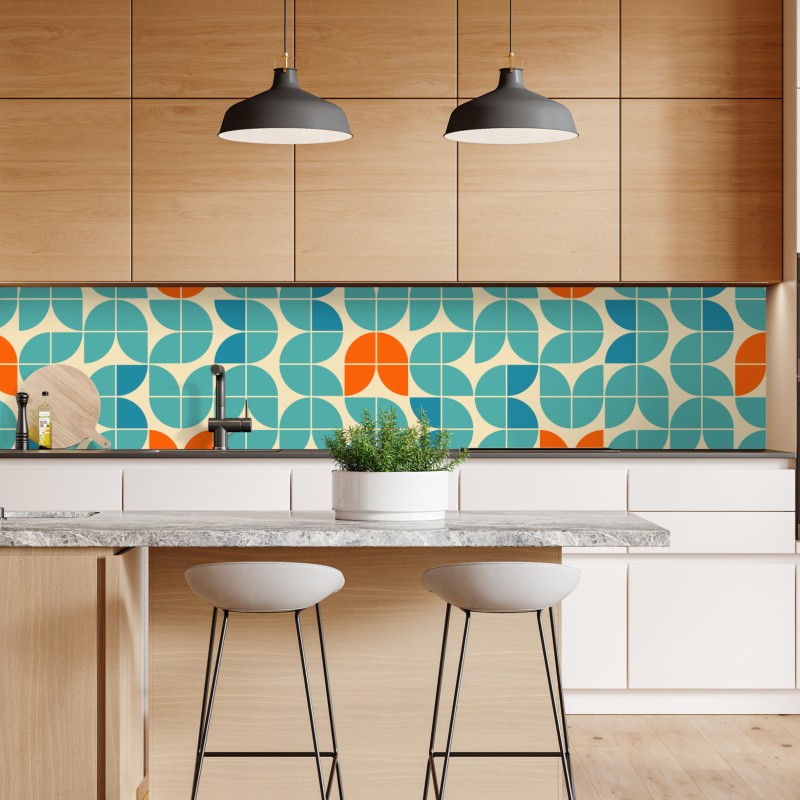 Repositionierbarer Aufkleber goldenes blatt auf schwarzem hintergrund – Wallnifity®
