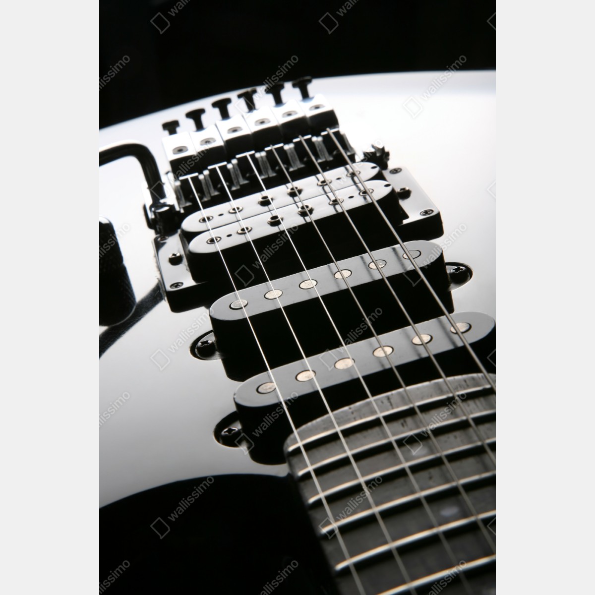 Schrankaufkleber nahaufnahme einer schwarzen elektrogitarre – Wallnifity® Schrankaufkleber nahaufnahme einer schwarzen elektrogitarre – Wallnifity®