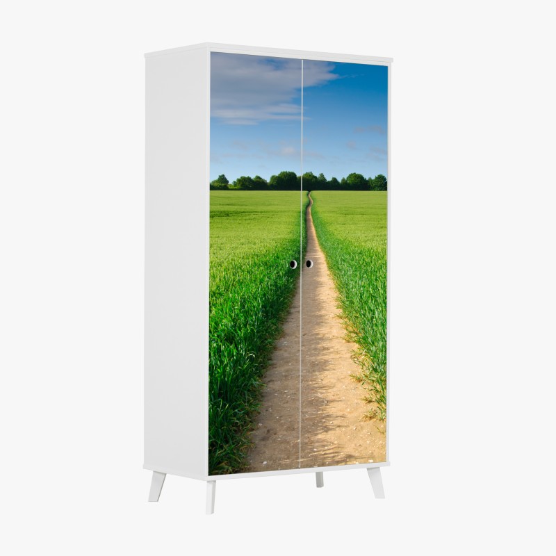 Schrankaufkleber schwarzer marmor mit adern – Wallnifity®