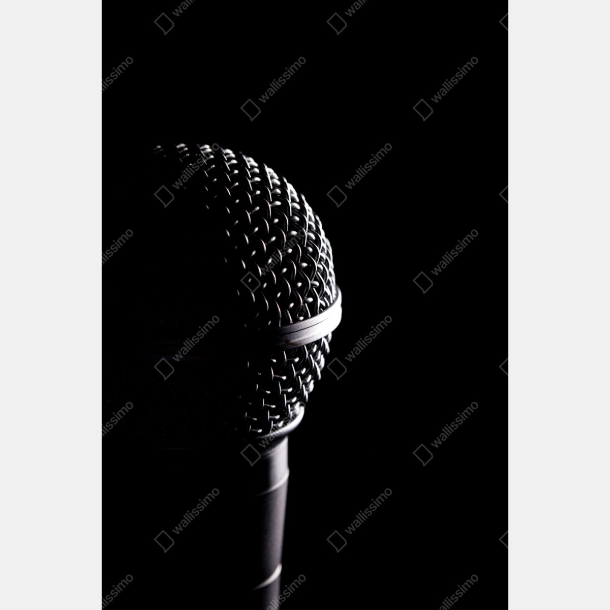 Schrankaufkleber dramatische mikrofon-nahaufnahme – Wallnifity® Schrankaufkleber dramatische mikrofon-nahaufnahme – Wallnifity®