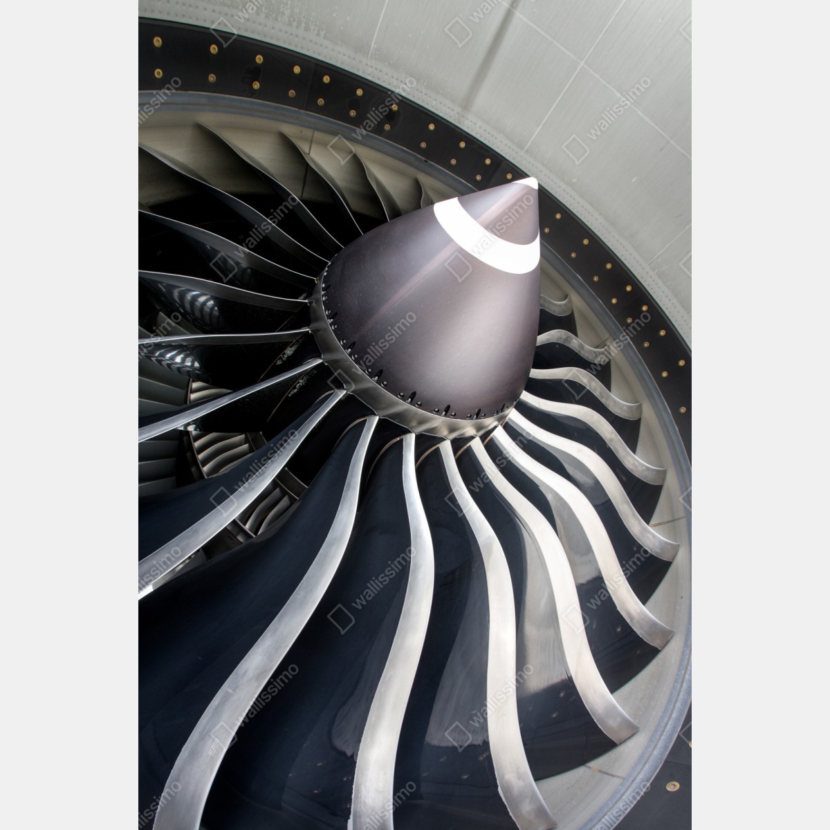 Schrankaufkleber nahaufnahme turbinenblätter des jettriebwerks – Wallnifity® Schrankaufkleber nahaufnahme turbinenblätter des jettriebwerks – Wallnifity®