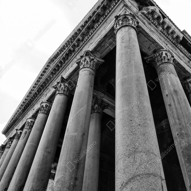 Schrankaufkleber majestätische säulen des Pantheon in Rom – Wallnifity® Schrankaufkleber majestätische säulen des Pantheon in Rom – Wallnifity®