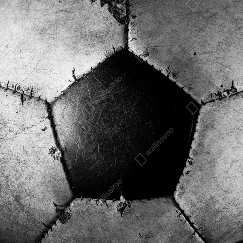 Schrankaufkleber abgenutzter fußball - nahaufnahme – Wallnifity® Schrankaufkleber abgenutzter fußball - nahaufnahme – Wallnifity®