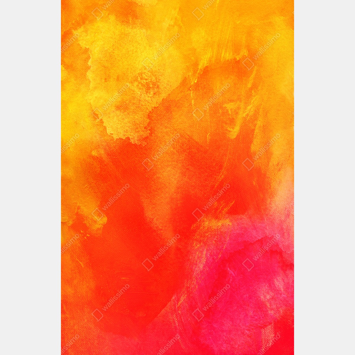 Schrankaufkleber lebendiger oranger abstrakter verlauf – Wallnifity® Schrankaufkleber lebendiger oranger abstrakter verlauf – Wallnifity®