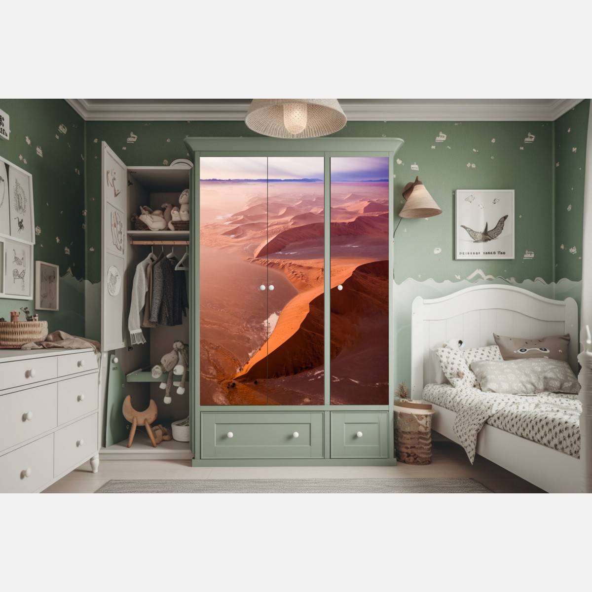 Schrankaufkleber dünen von Sossusvlei – Wallnifity® Schrankaufkleber dünen von Sossusvlei – Wallnifity®