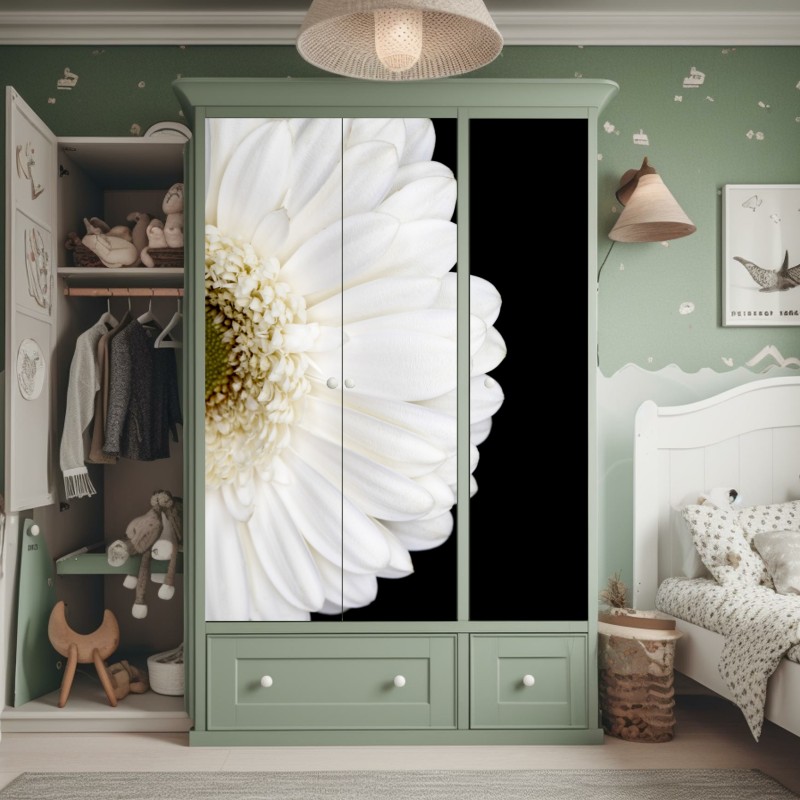 Schrankaufkleber nahaufnahme turbinenblätter des jettriebwerks – Wallnifity®