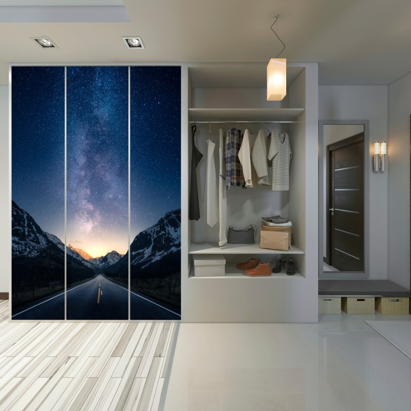 Schrankaufkleber weg zur milchstraße – Wallnifity® Schrankaufkleber weg zur milchstraße – Wallnifity®