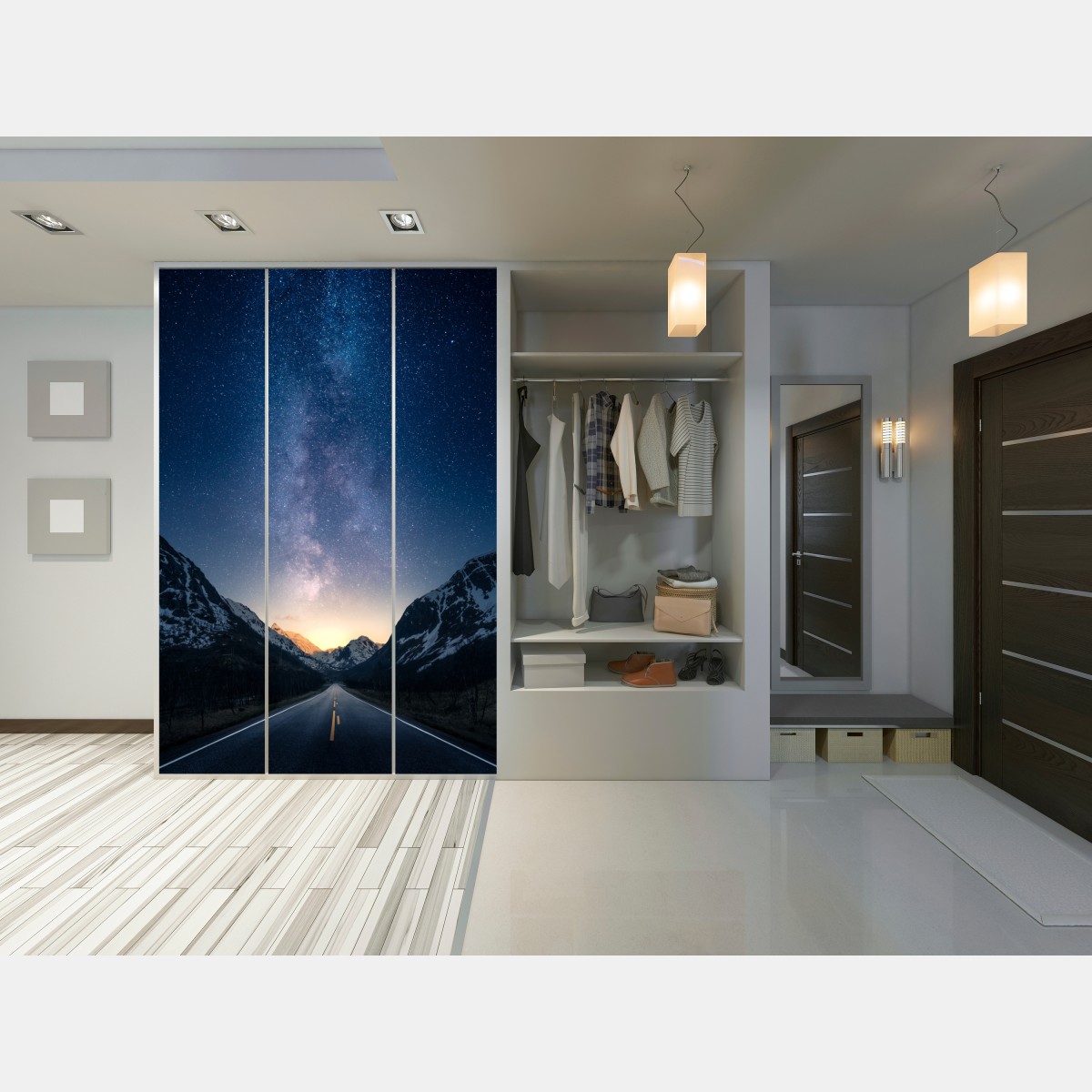 Schrankaufkleber weg zur milchstraße – Wallnifity® Schrankaufkleber weg zur milchstraße – Wallnifity®