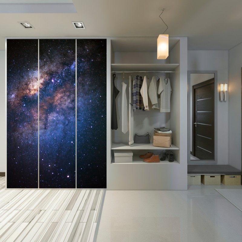 Schrankaufkleber milchstraße galaxie nachthimmel – Wallnifity® Schrankaufkleber milchstraße galaxie nachthimmel – Wallnifity®