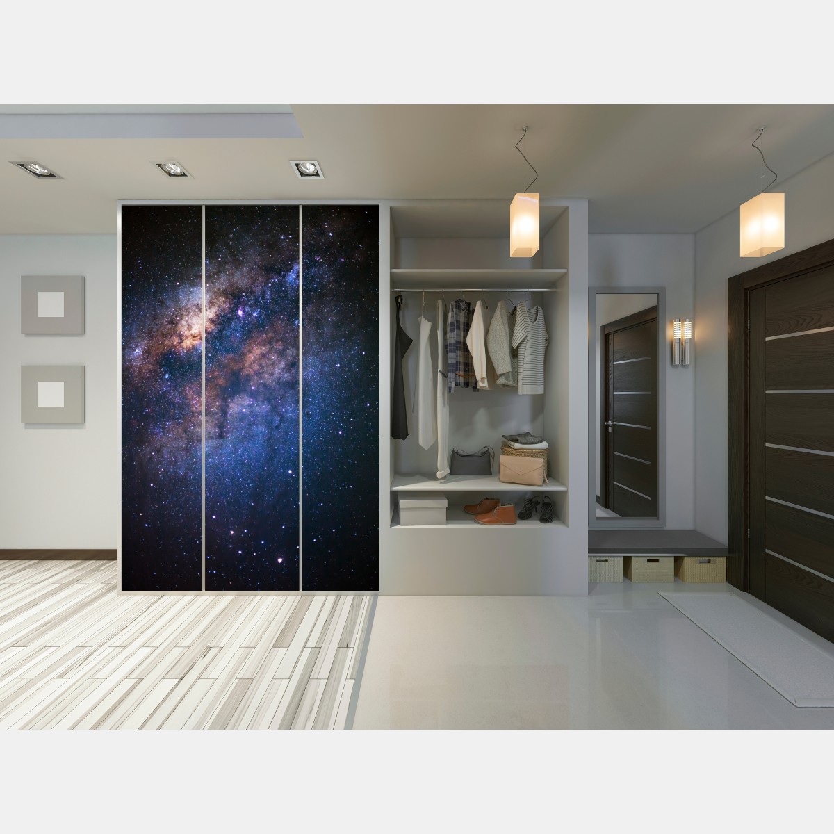 Schrankaufkleber milchstraße galaxie nachthimmel – Wallnifity® Schrankaufkleber milchstraße galaxie nachthimmel – Wallnifity®