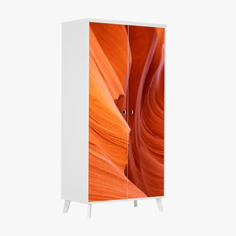 Schrankaufkleber impressionistische mohnwiese – Wallnifity®