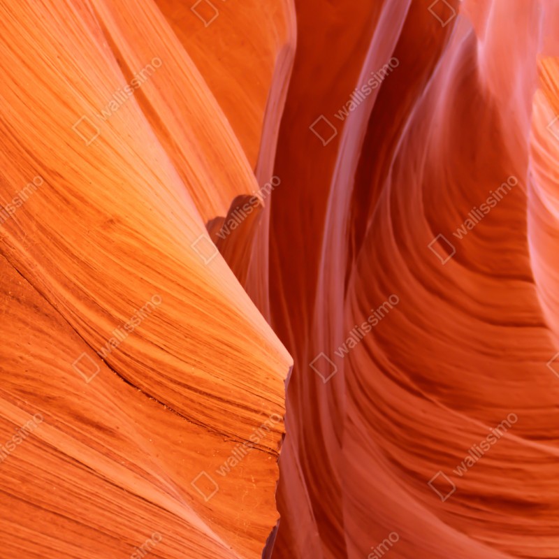 Schrankaufkleber warmer sandstein schlucht abstrakt – Wallnifity® Schrankaufkleber warmer sandstein schlucht abstrakt – Wallnifity®