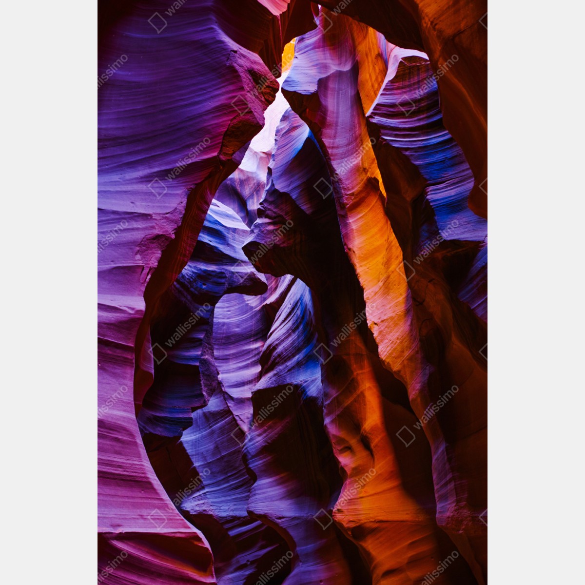 Schrankaufkleber lebhafte felsformationen in der schlucht – Wallnifity® Schrankaufkleber lebhafte felsformationen in der schlucht – Wallnifity®