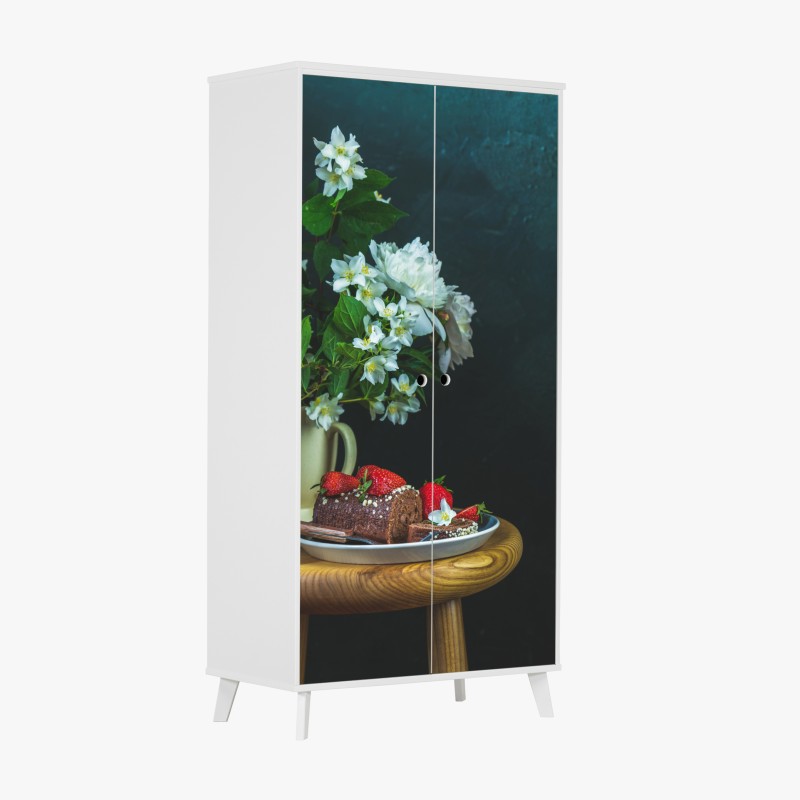 Schrankaufkleber minimalistisches punktmuster – Wallnifity®