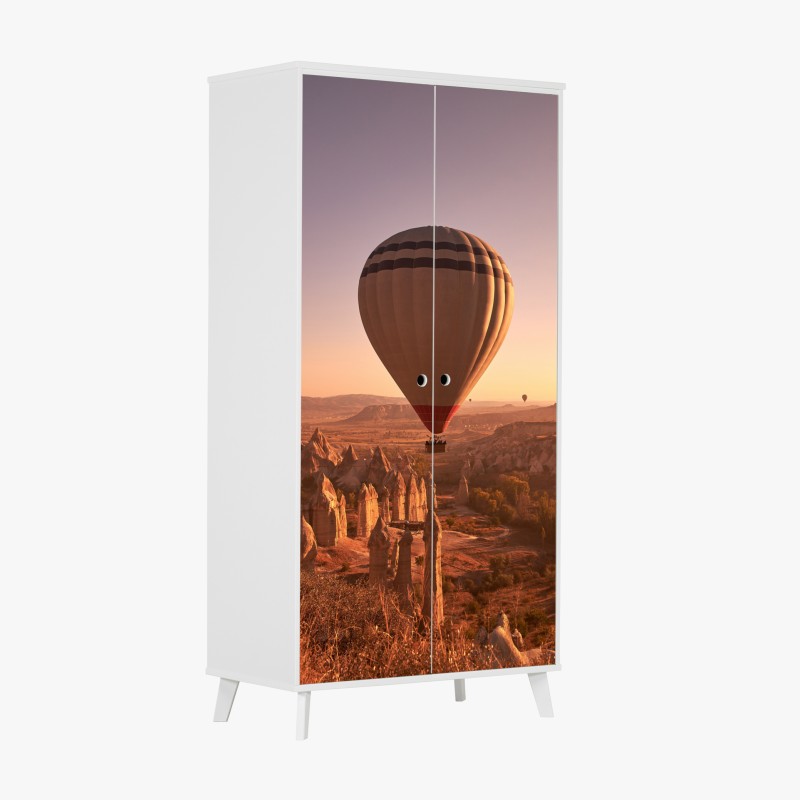 Schrankaufkleber grün-goldene flüssige marmorierte kunst – Wallnifity®