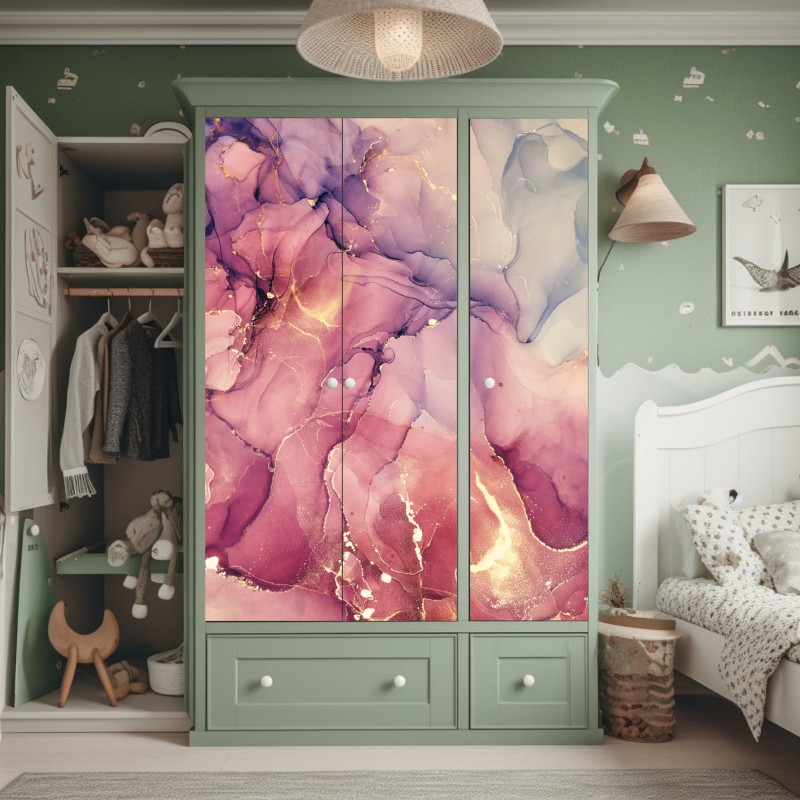 Schrankaufkleber monochrome gitarre nahaufnahme – Wallnifity®